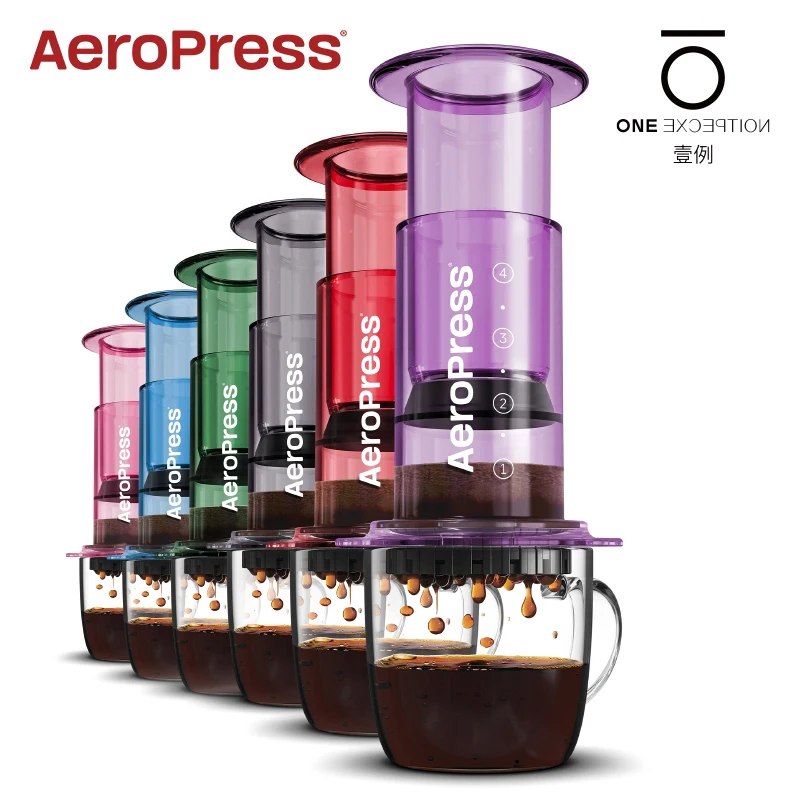 Aeropress Coffee Maker - 에어로프레스 투명 핸드 브루잉 커피 메이커
