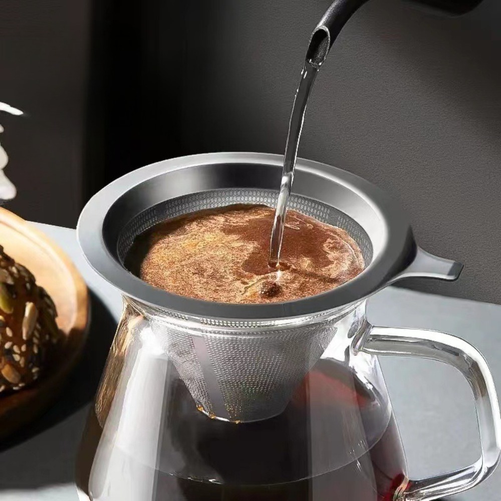 종이를 사용하지 않는 대형 재사용 가능 커피 필터 스트 - Coffee & Tea - Pastry Góc Xanh 리뷰 및 가격