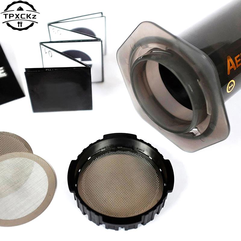 에어로 프레스 커피 메이커용 재사용 가능한 스테인레스  - Aeropress Coffee Maker 리뷰 및 가격