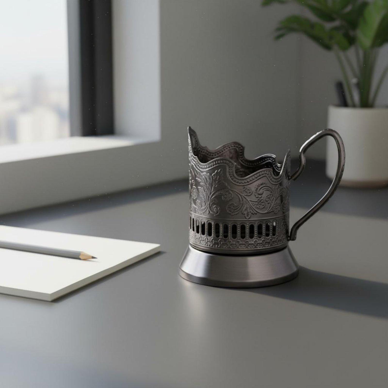 포드스타칸닉 레트로 스타일 러시아 차잔 홀더, 훌륭한  - Mug Tea Coffee 리뷰 및 가격