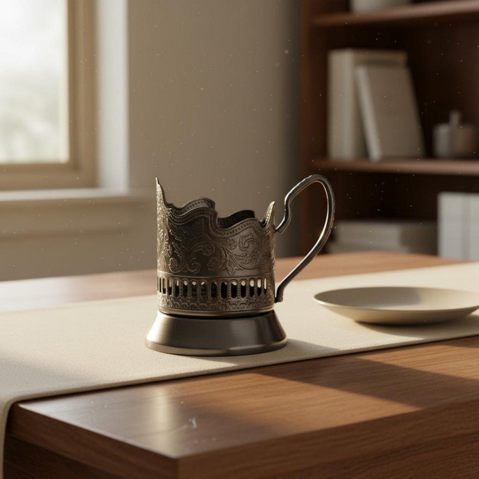포드스타칸닉 레트로 스타일 러시아 차잔 홀더, 훌륭한  - Mug Tea Coffee 리뷰 및 가격