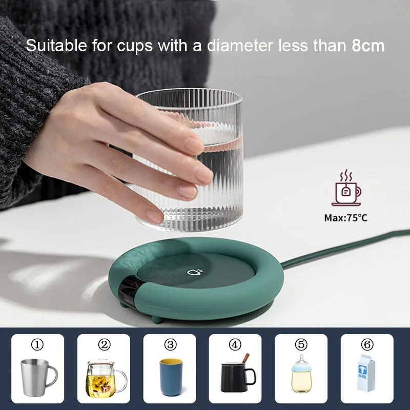 새로운 커피 머그잔 따뜻한 전기 난방 코스터 홈 오피스 - Coffee Tea Warmer 리뷰 및 가격