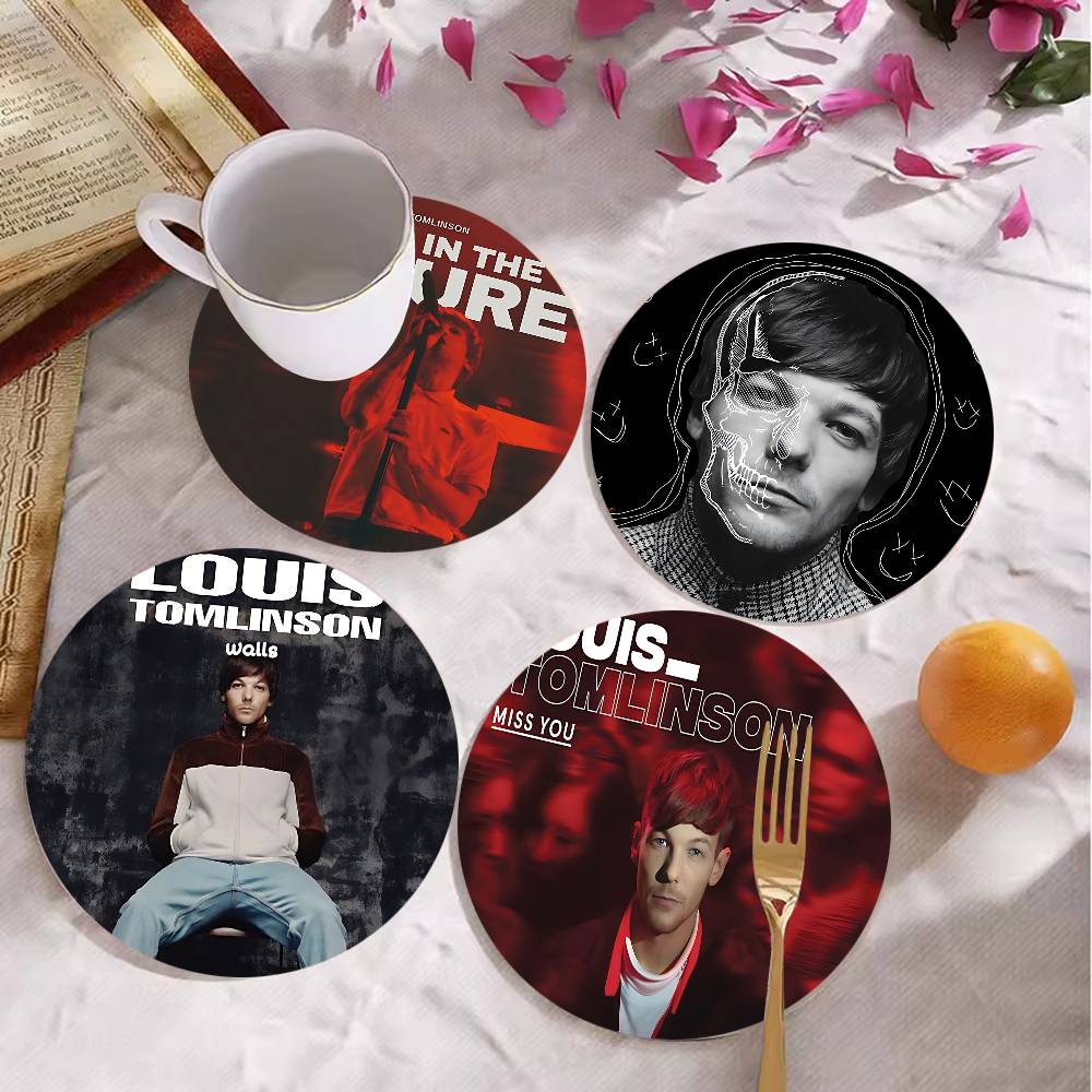 루이스 톰린슨의 인기 싱어 우드 코스터 세트 - 차와  - T And Tea Coffee 리뷰 및 가격