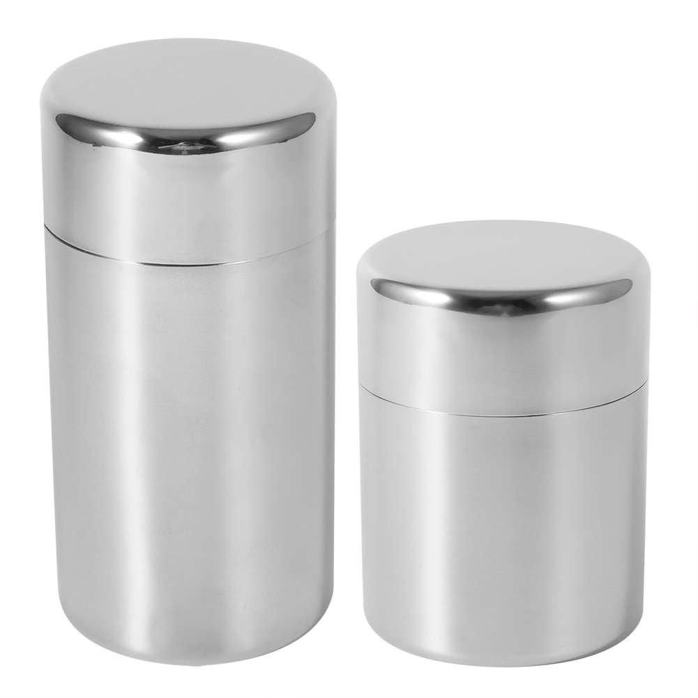 스테인레스 스틸 찻잎 통 용기, 차 커피 설탕 보관 통 - Coffee Tea Sugar Canister Set 리뷰 및 가격