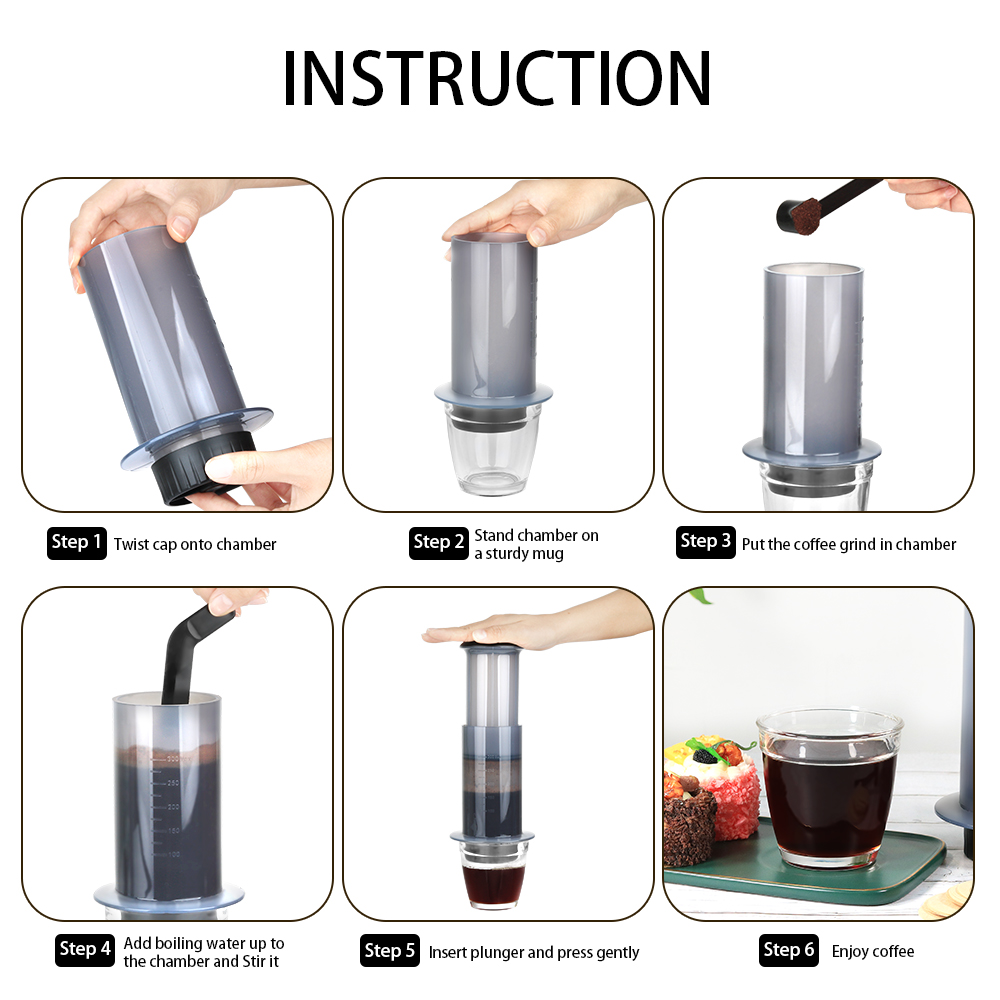 에스프레소 커피 메이커 휴대용 카페 프렌치 프레스 카페 - Aeropress Coffee Maker 리뷰 및 가격