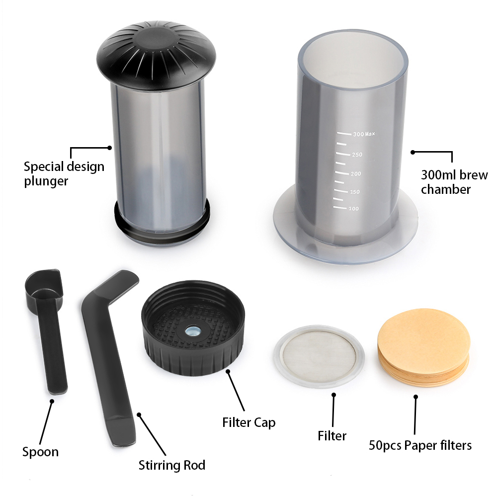 에스프레소 커피 메이커 휴대용 카페 프렌치 프레스 카페 - Aeropress Coffee Maker 리뷰 및 가격
