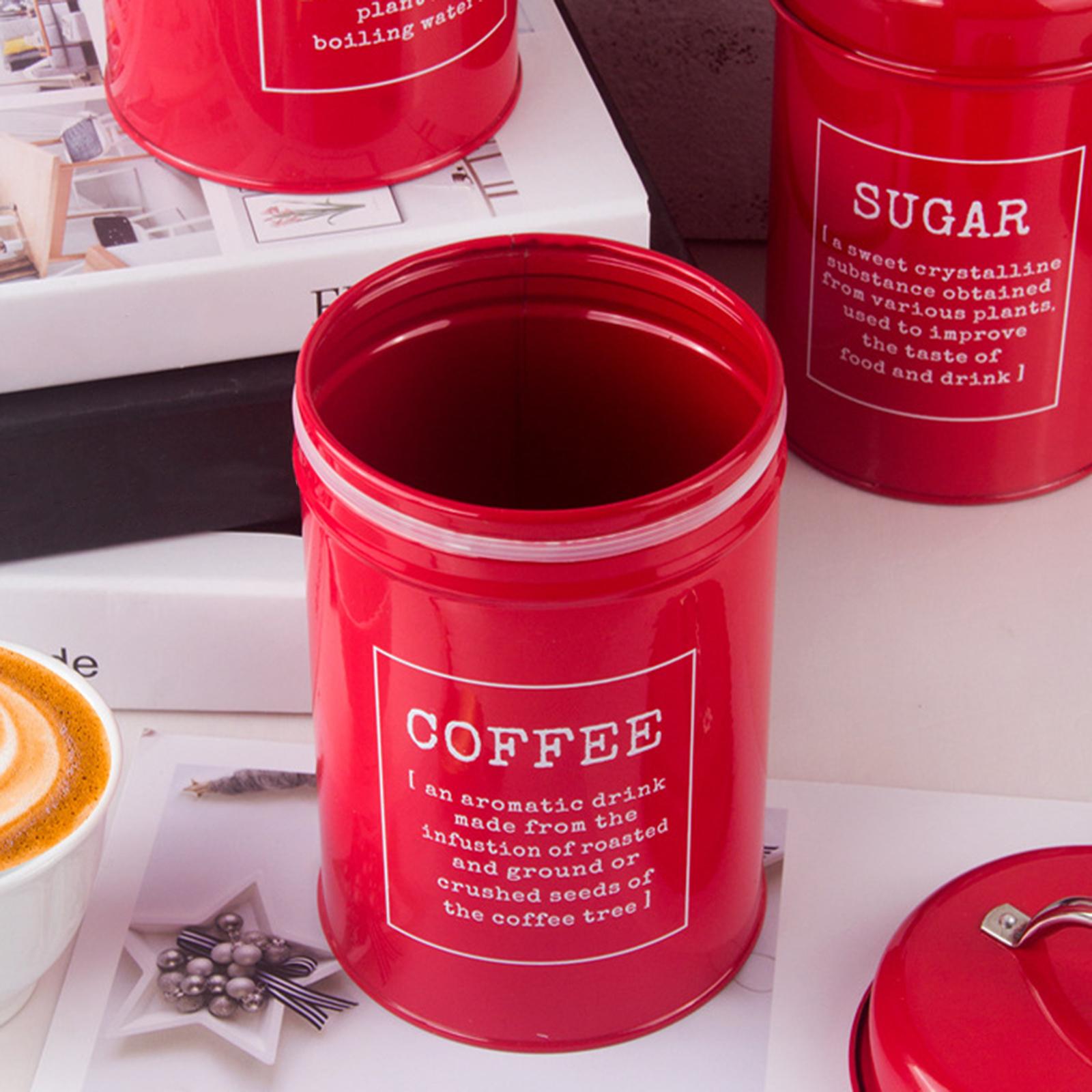 1200ml 밀폐형 주방 용기 세트 3개 (커피, 차, - Coffee Tea Sugar Canister Set 리뷰 및 가격