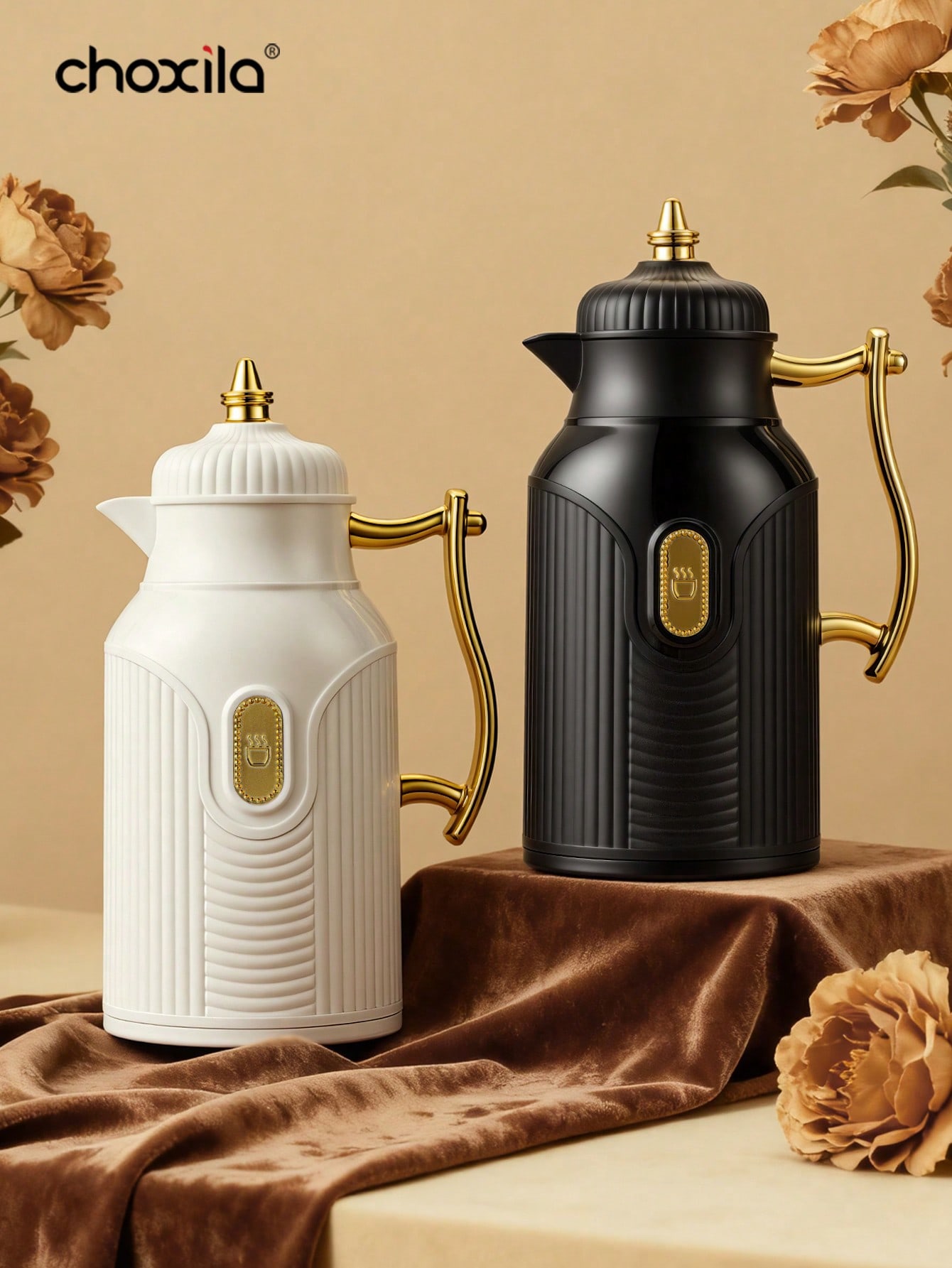 1개 대용량 보온 주전자, 금도금 스타일의 찻주전자,  - Coffee Tea Warmer 리뷰 및 가격