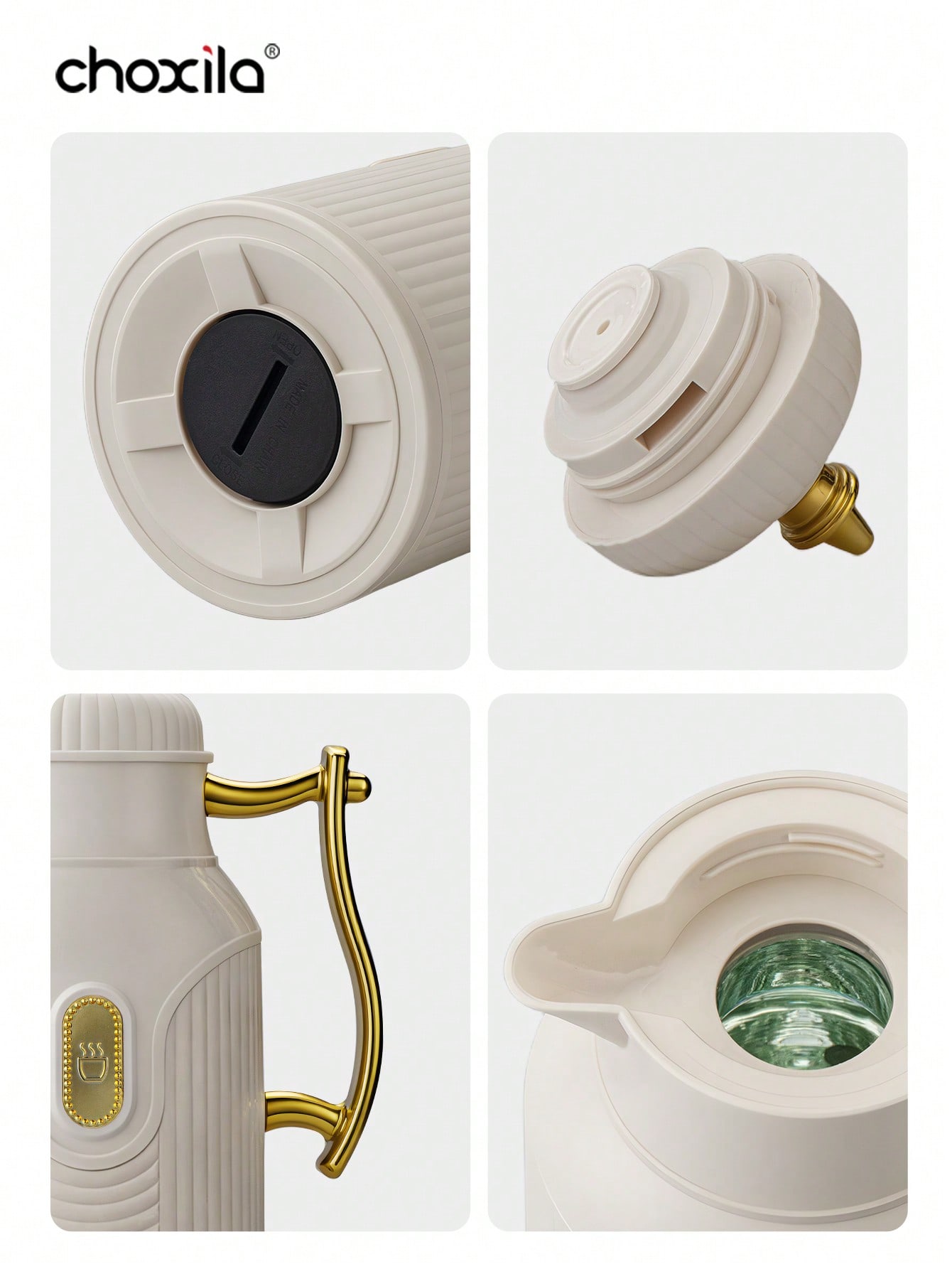 1개 대용량 보온 주전자, 금도금 스타일의 찻주전자,  - Coffee Tea Warmer 리뷰 및 가격