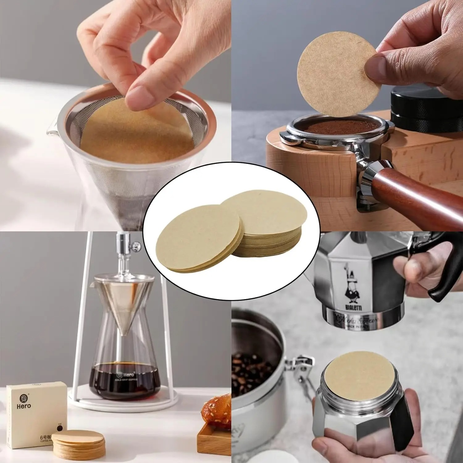 60mm 100개입 원형 일회용 커피 필터 종이, 에어 - Aeropress Coffee Maker 리뷰 및 가격