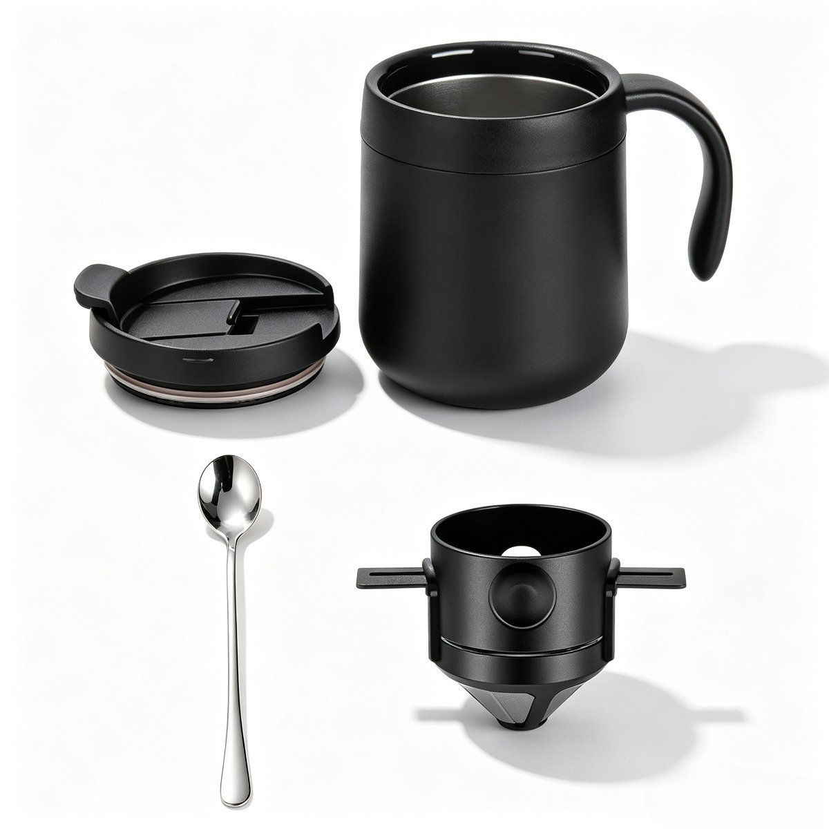 스테인레스 스틸 커피 머그잔 350/550ml 손잡이가 - Coffee Tea Warmer 리뷰 및 가격