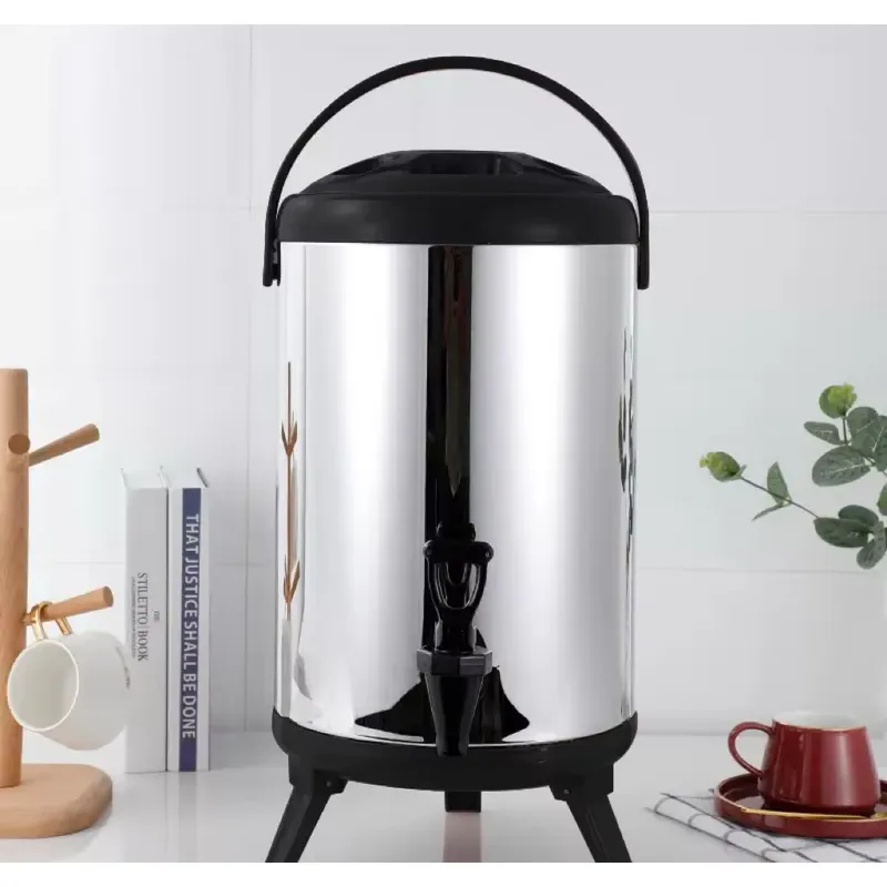 304 스테인리스 스틸 이중벽 보온 커피 디스펜서 상업 - Coffee Tea Urn 리뷰 및 가격