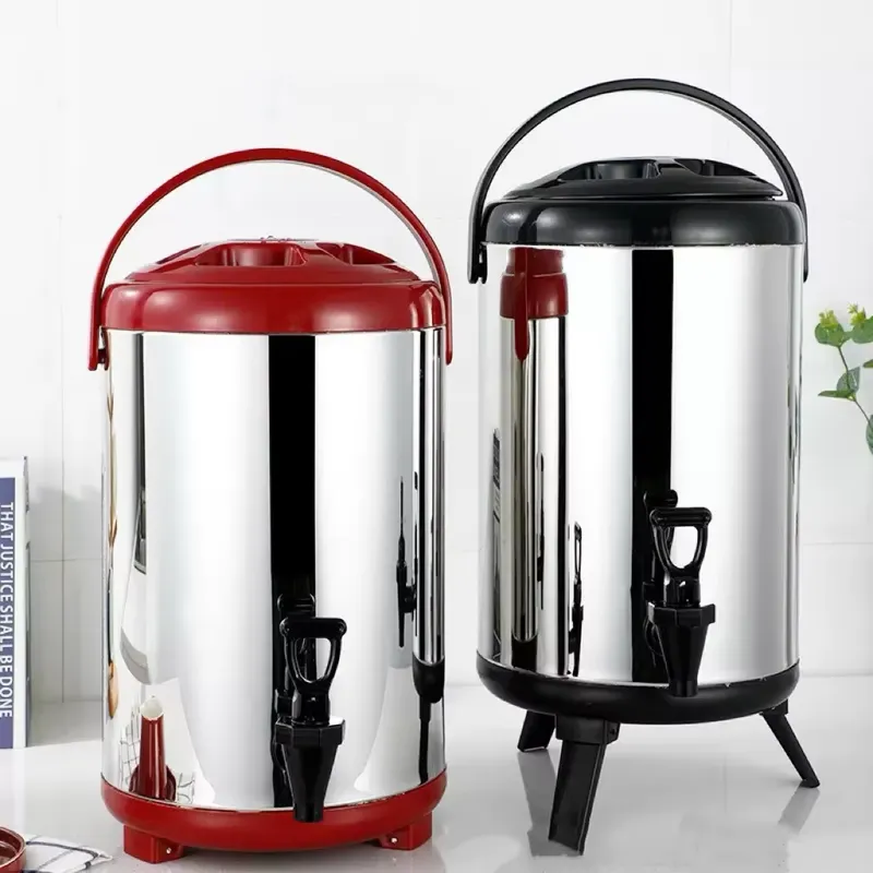 304 스테인리스 스틸 이중벽 보온 커피 디스펜서 상업 - Coffee Tea Urn 리뷰 및 가격