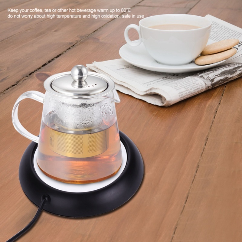 USB 우드 그레인 컵 워머 머그 매트 사무실 차 커피 - Coffee Tea Warmer 리뷰 및 가격
