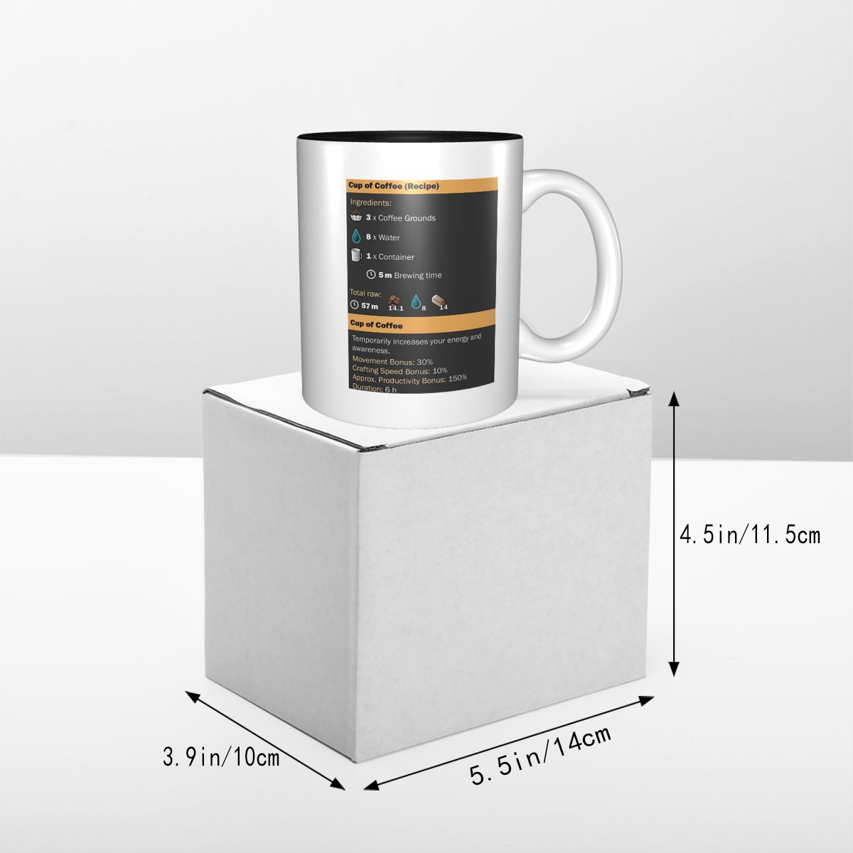 커피잔(레시피) 머그컵 재미있는 세라믹 커피잔 차 머그 - Coffee Milk Tea Recipe 리뷰 및 가격