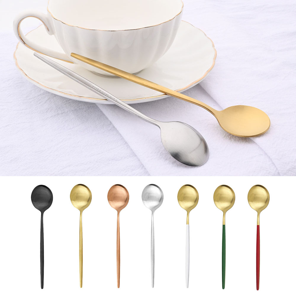 작은 매트 스푼, 차 커피 스터어 미니 스푼, 스테인레 - Coffee Tea Sugar Canister Set 리뷰 및 가격
