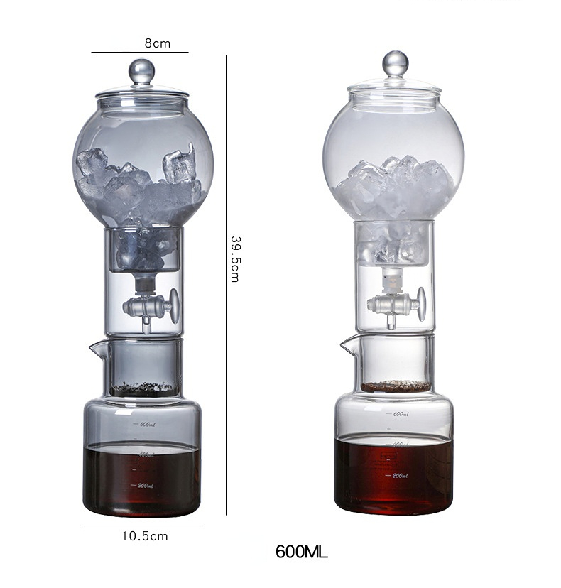 콜드브루 커피 포트 세트, 필터 유리 드리퍼, ICED - Cold Brew Jar 리뷰 및 가격