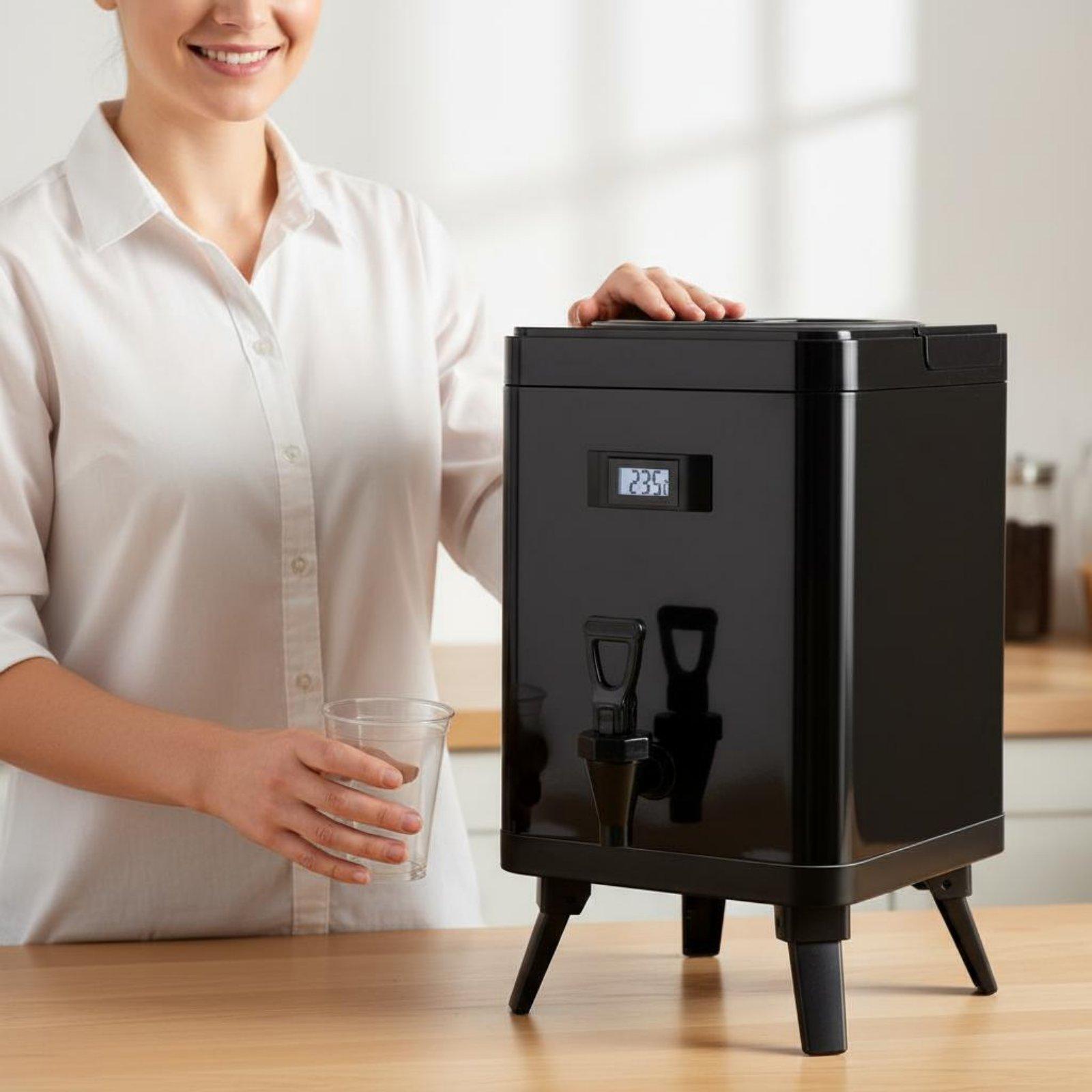 삼중 단열 음료 디스펜서, 스테인리스 스틸 내부, 상업 - Coffee Tea Urn 리뷰 및 가격