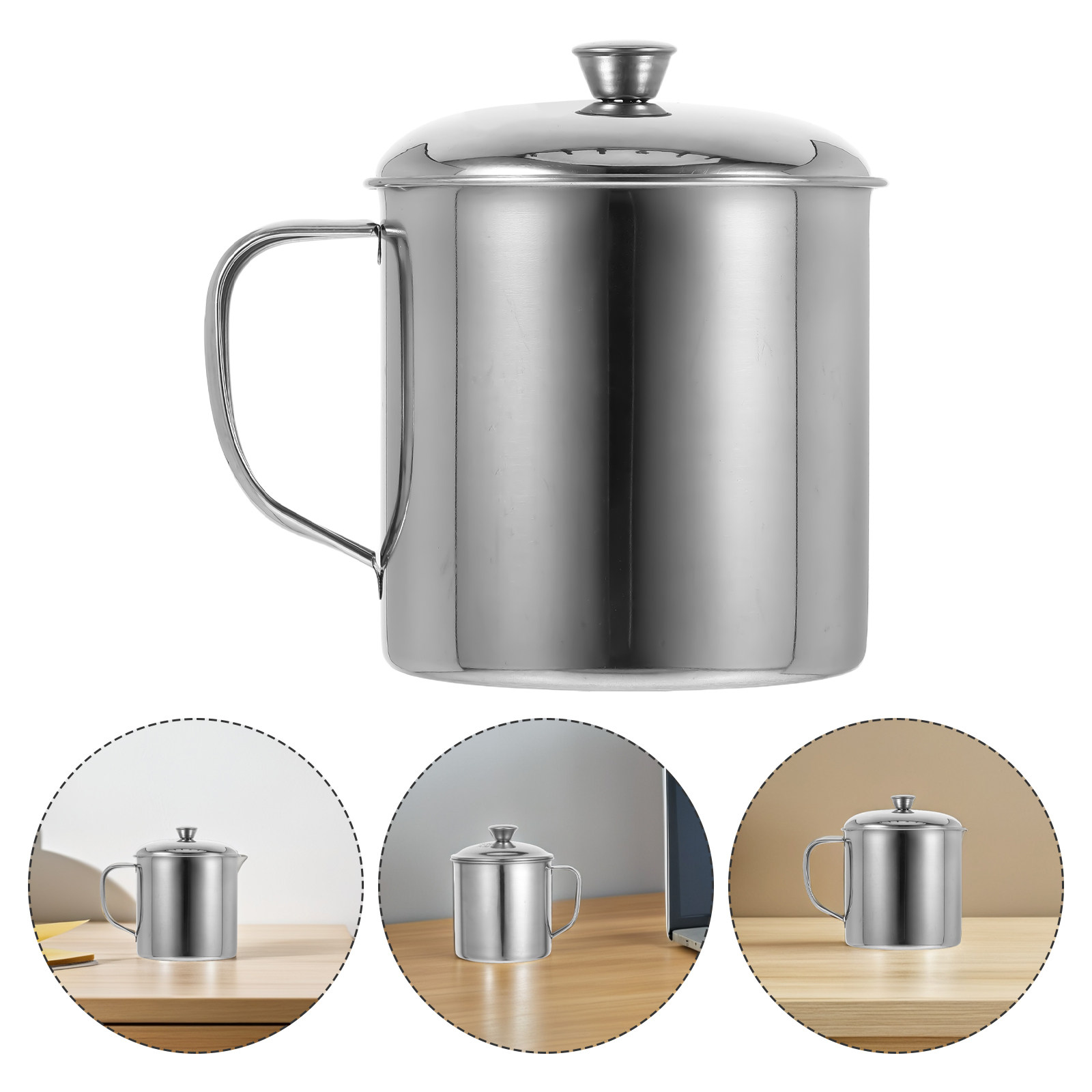 스테인리스 스틸 어린이용 물컵 이중층 단열 재사용 가능 - Mug Tea Coffee 리뷰 및 가격