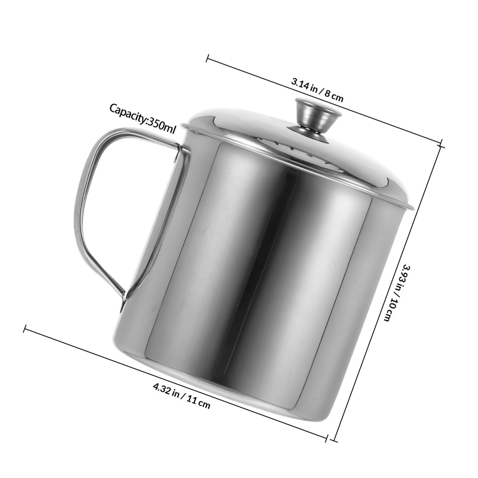스테인리스 스틸 어린이용 물컵 이중층 단열 재사용 가능 - Mug Tea Coffee 리뷰 및 가격