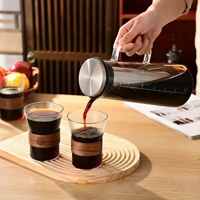 유리 냉침 커피 메이커 포트, 분리형 스테인리스 스틸  - Cold Brew Jar 리뷰 및 가격