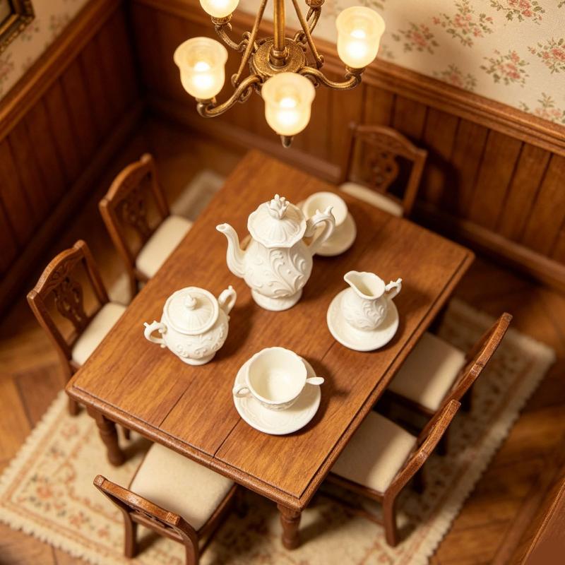 새로운 할인 상품. 세련된 미니어처 인형의 집 차 주전 - Mug Tea Coffee 리뷰 및 가격